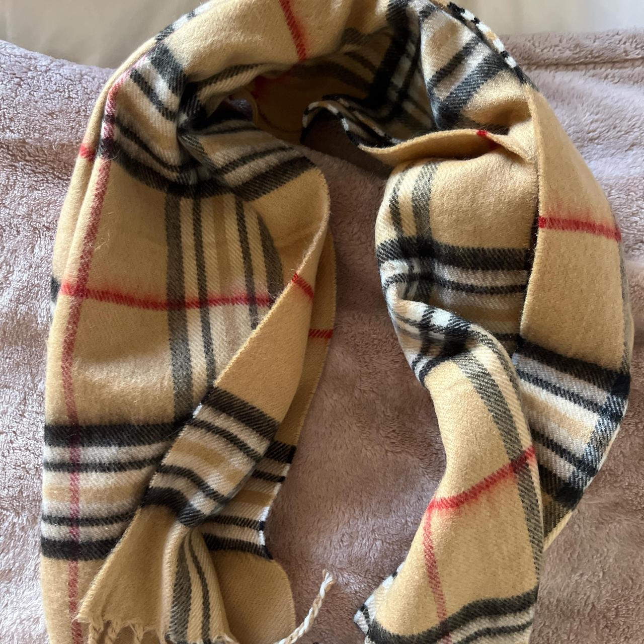 Burberry scarf-vintage - Depop