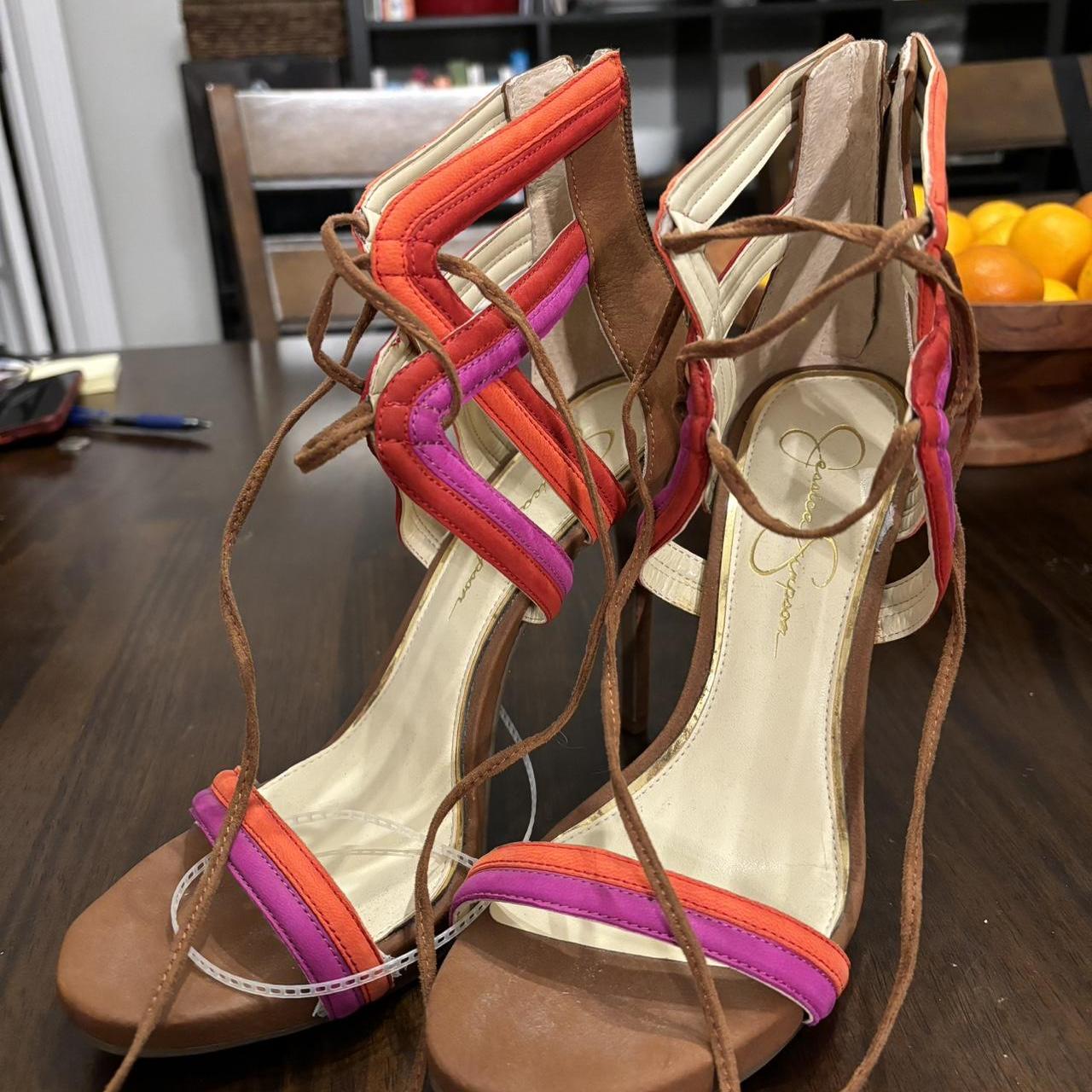 Jessica Simpson heels - Depop