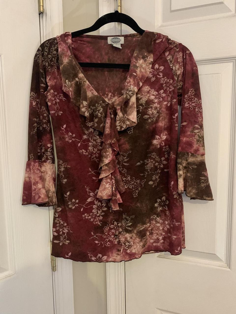 Vintage Sienna grace top boho fairycore y2k Super... - Depop