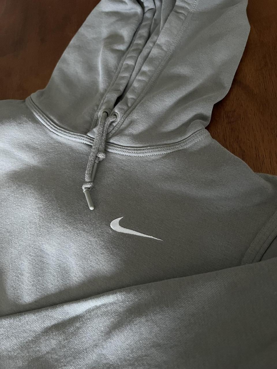 sage green nike shirt