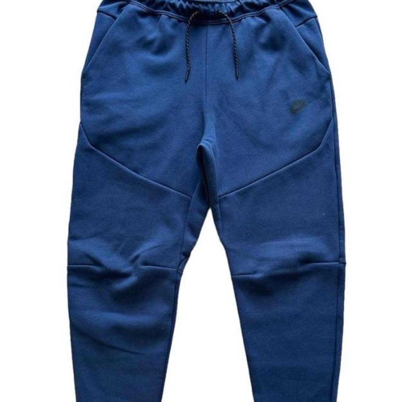 mens nike tech fleece navy