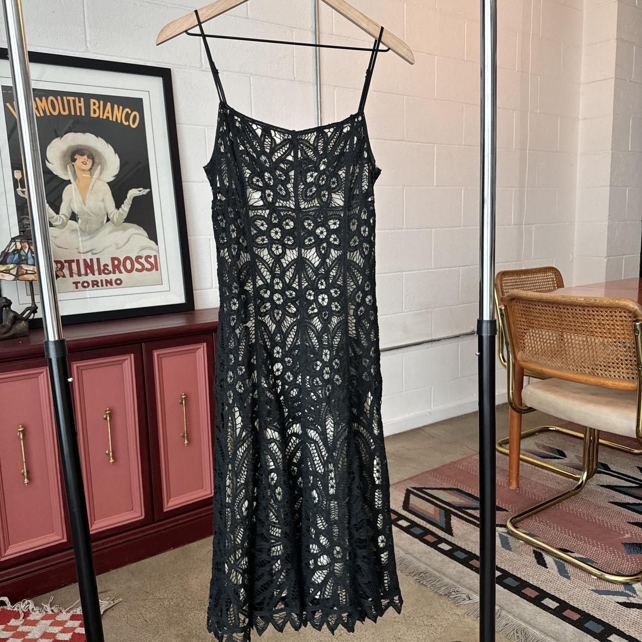 Vintage Betsey Johnson New York dress, Black