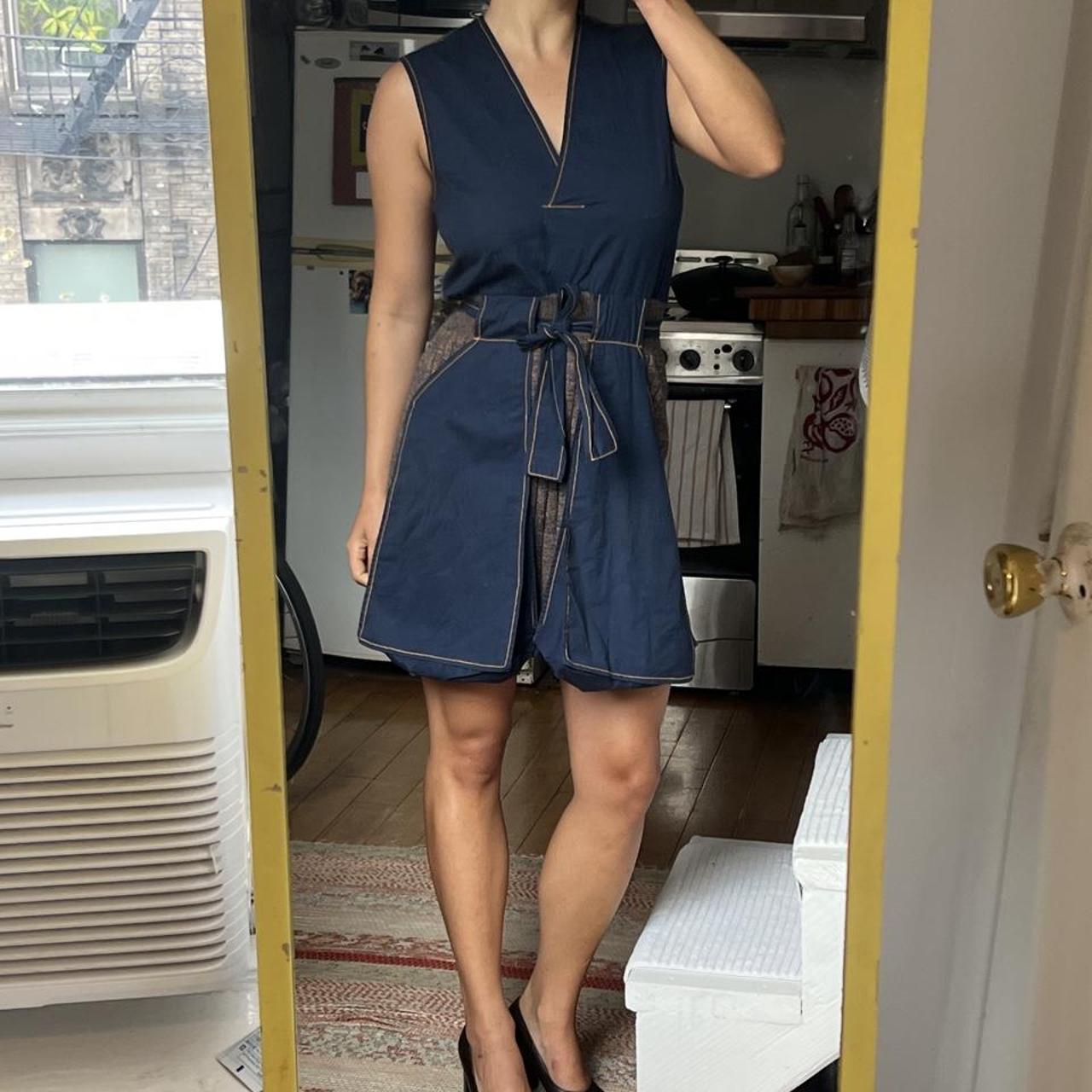 M missoni women's navy and blue dress