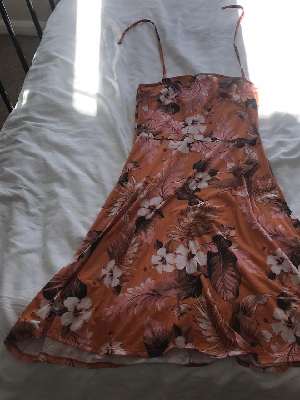 Floral beach dress strappy summerdress floral. Depop