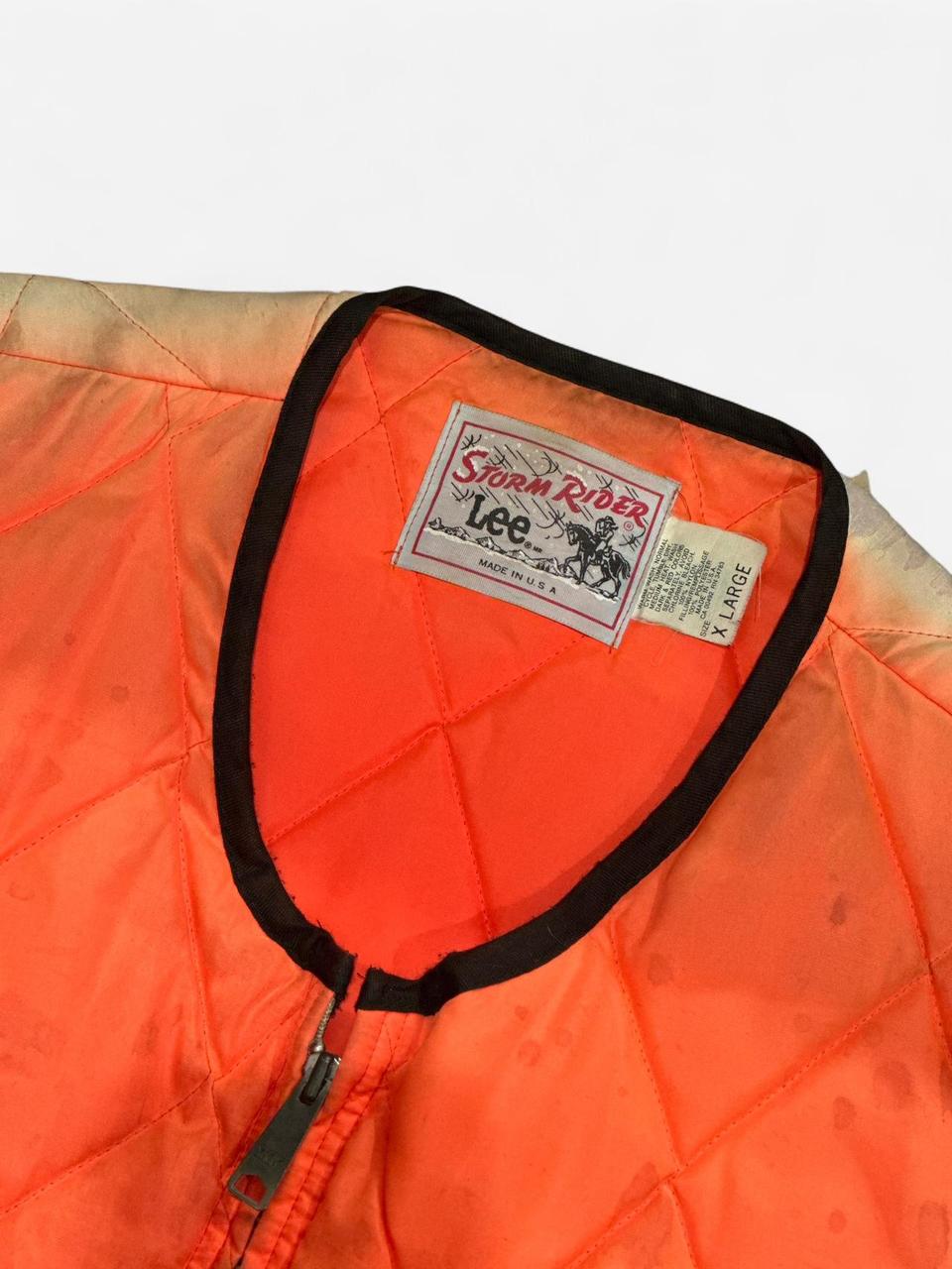 Lee Men's Vest - Orange/Multi - XL – Original Lee… - image 3