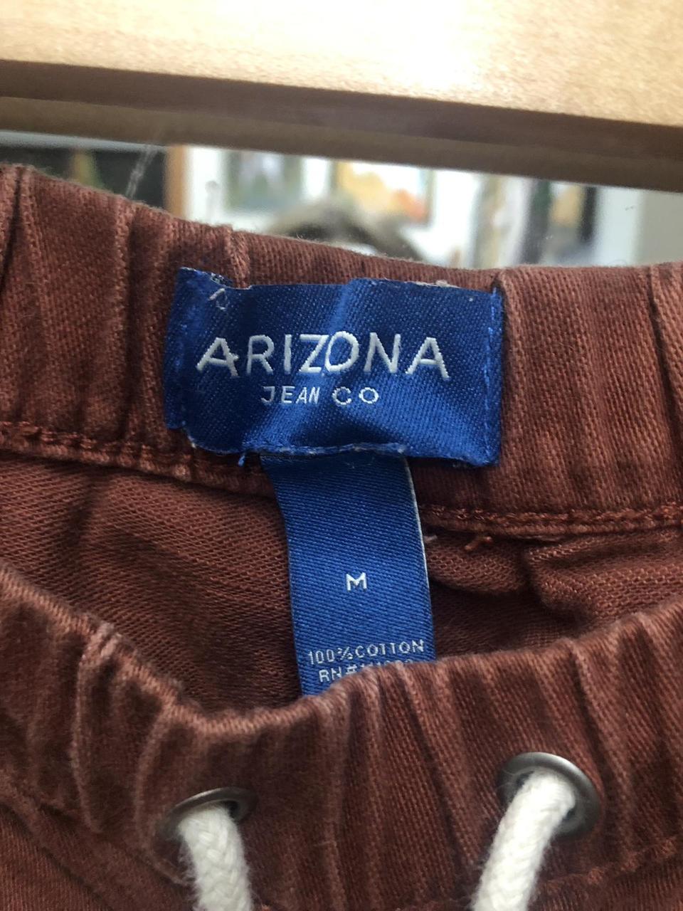 Arizona Women's Burgundy and Orange Trousers (2)