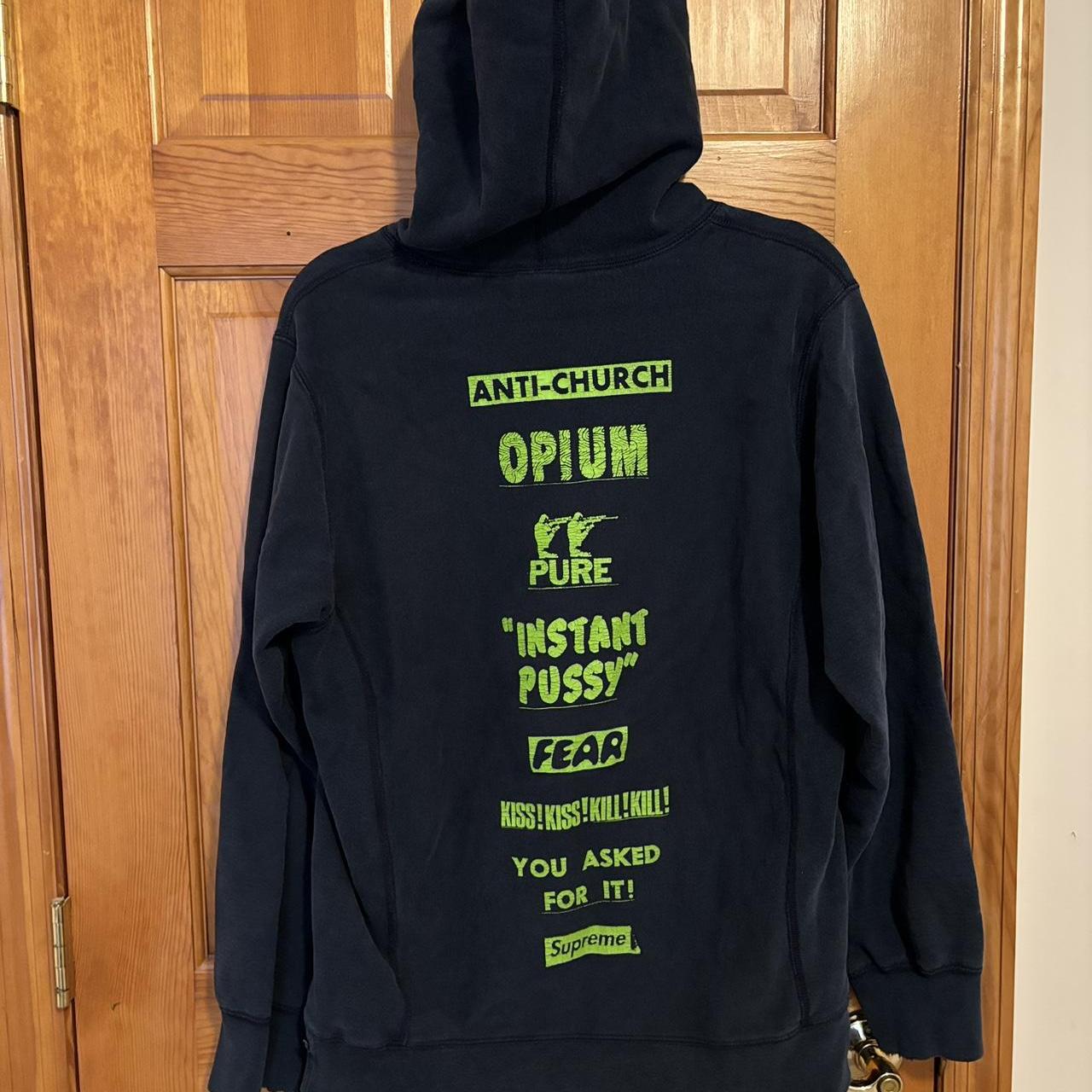 Supreme pure fear outlet hoodie