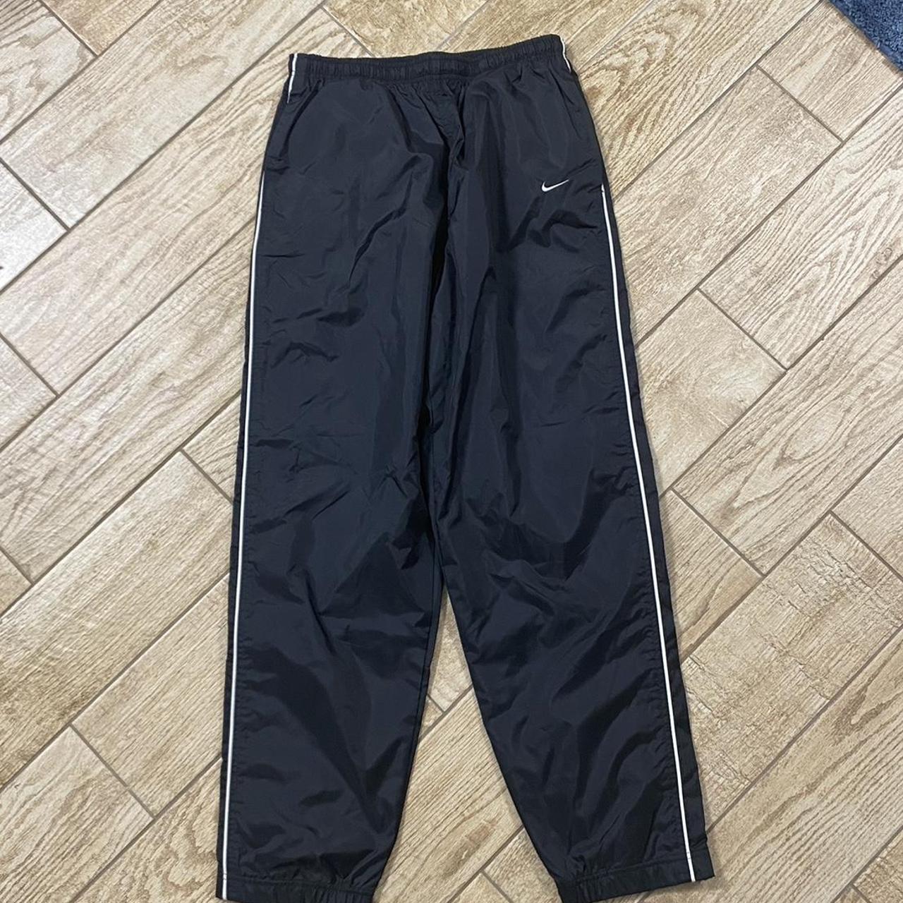 nike vintage track pants flaws as shown size large... - Depop