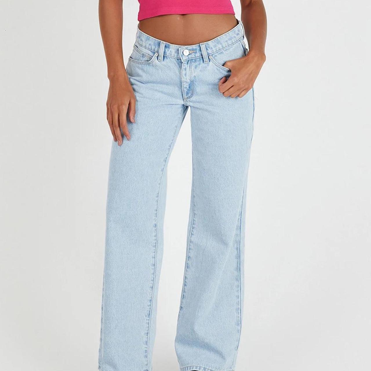 abrand 99 low and wide jeans walkaway in size 6.... Depop