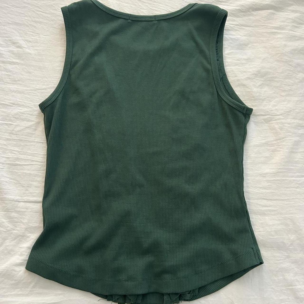 Gilded intent women's green vest