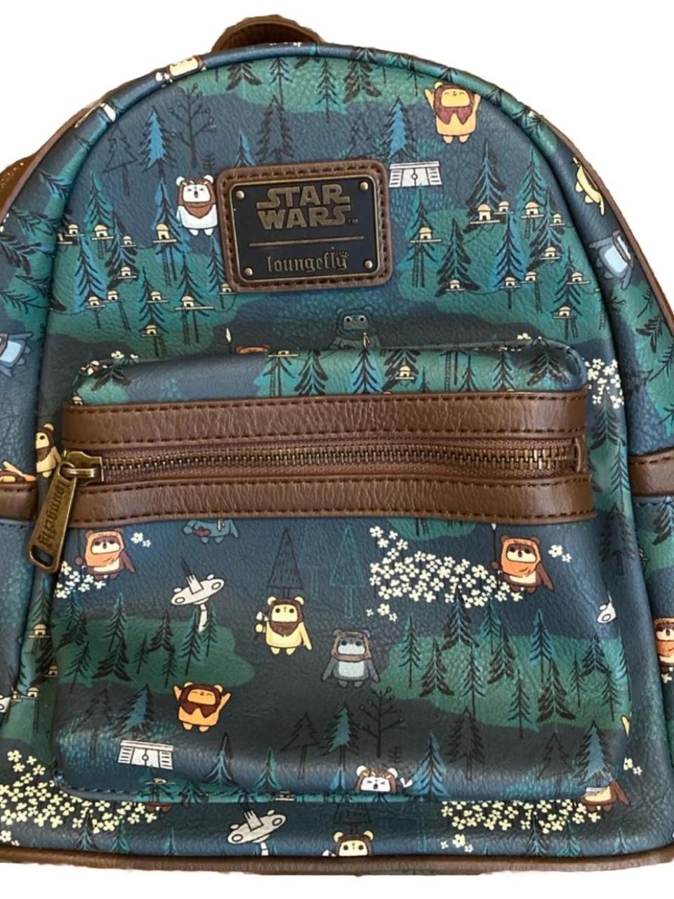 Loungefly ewok cheap forest backpack