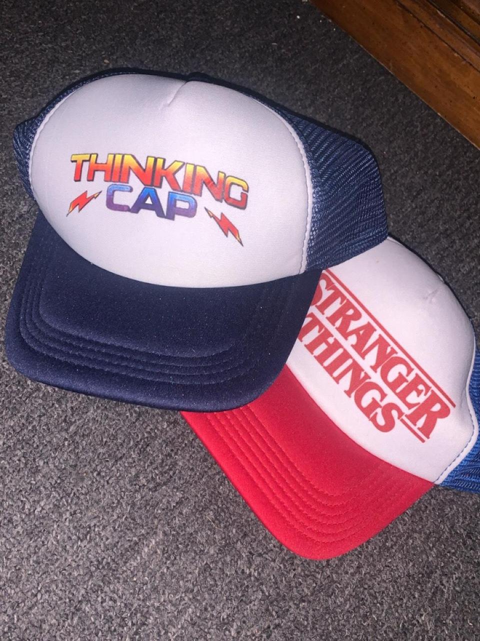 Women's Caps - Multi/Navy – Stranger Things Think… - image 1