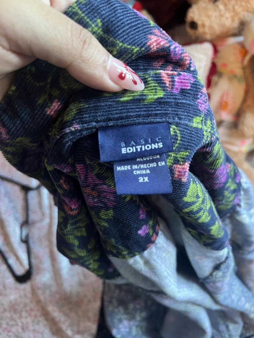 Basic Editions Women's Jacket - Multi/Black - XXL… - image 4