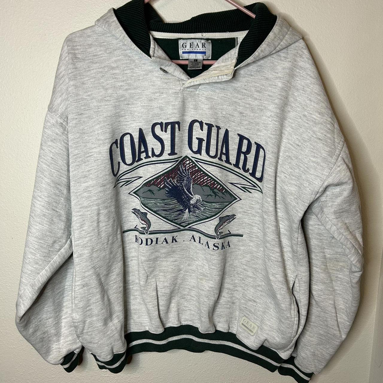 Gear for sports coast guard Kodiak Alaska hoodie... - Depop