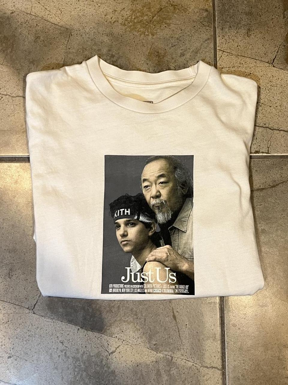 Kith Karate kid tee size small 9 10 condition. Depop