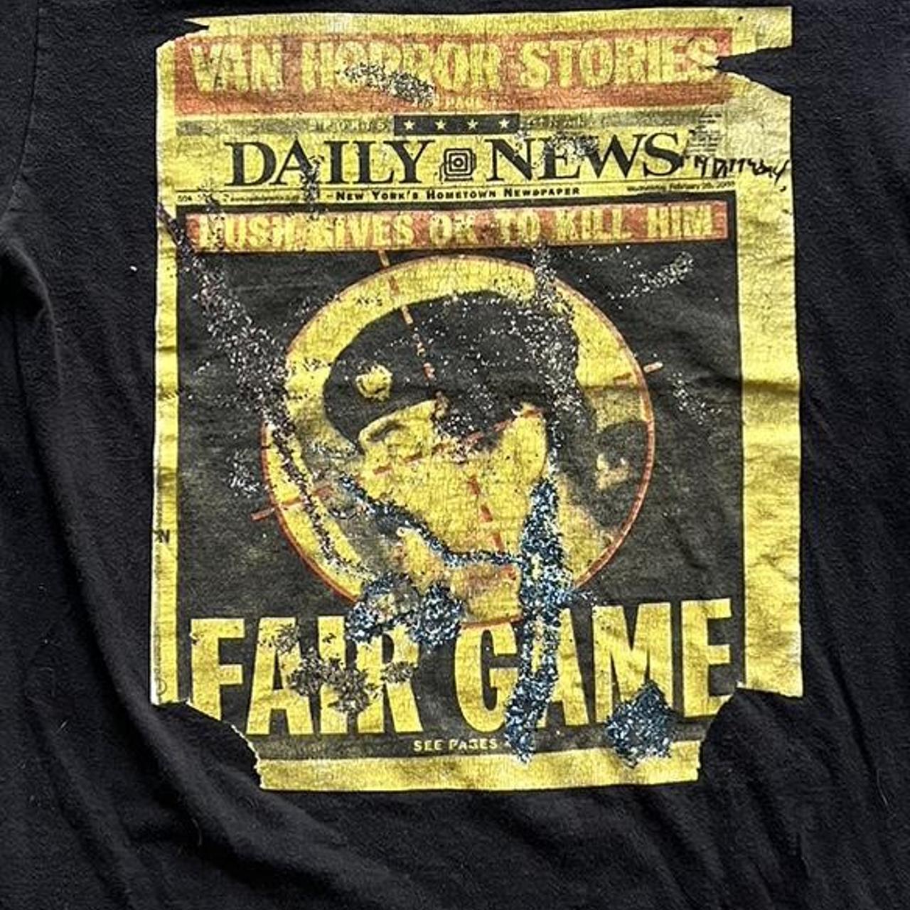 印象のデザイン Snow Dash Supreme Van Depop | Size Black Tee Stories Horror ミュージシャン