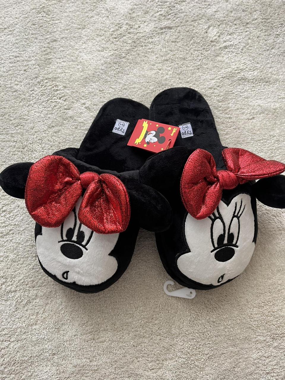 Cute Minnie Mouse Slippers Brand Typo Size Depop