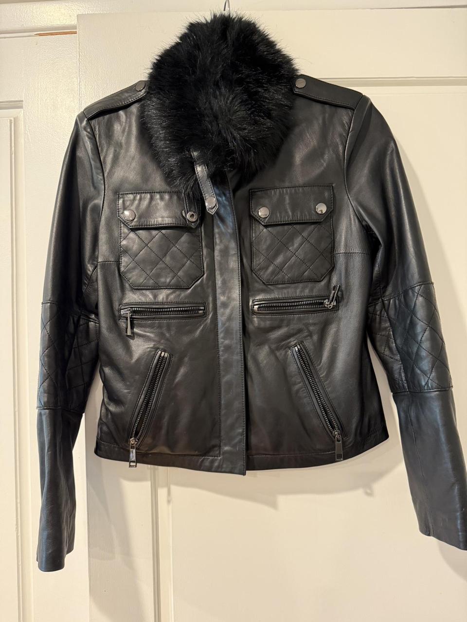 Cache Women's Jacket - Black - M – Cache leather … - image 1