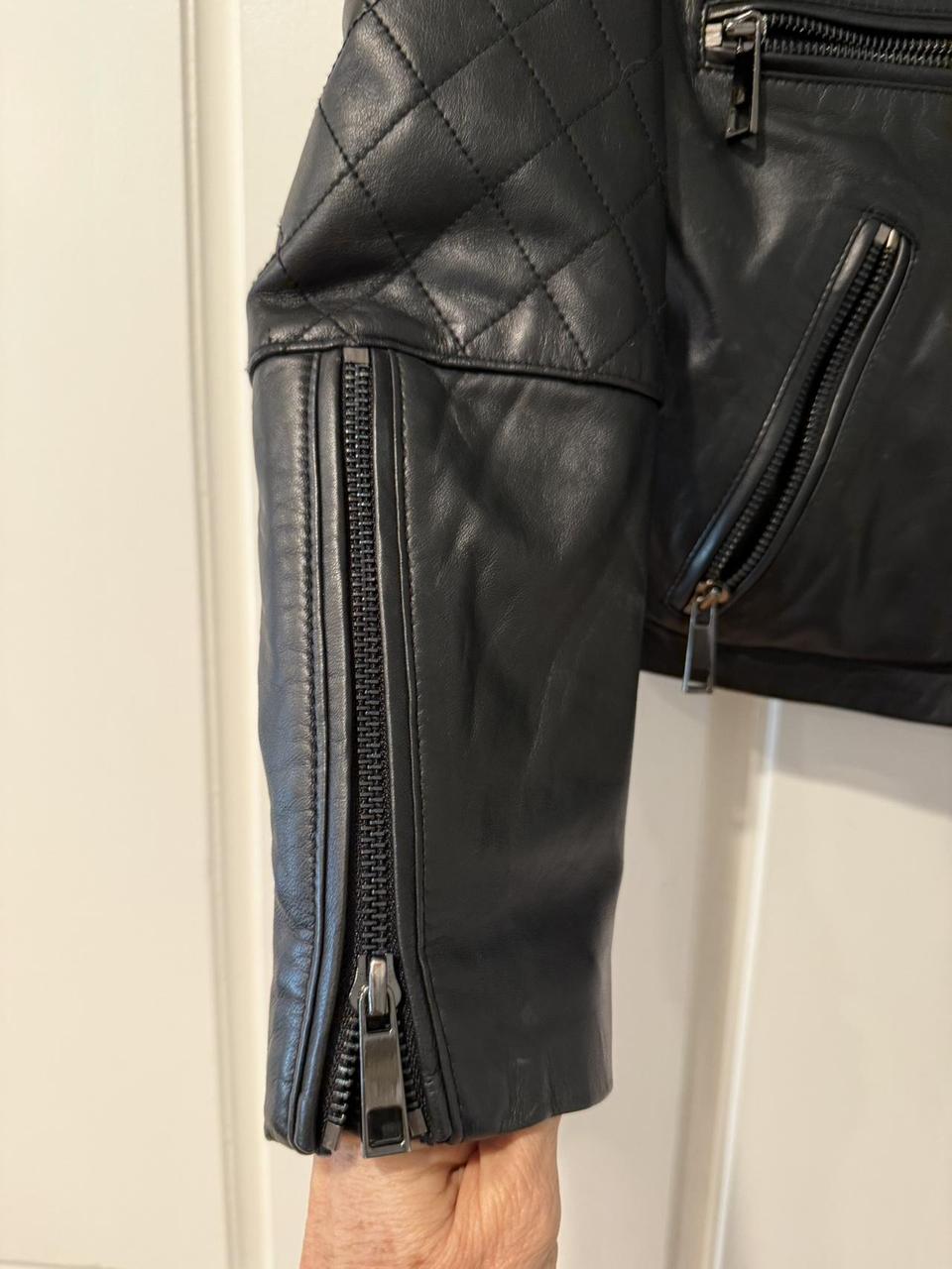 Cache Women's Jacket - Black - M – Cache leather … - image 4