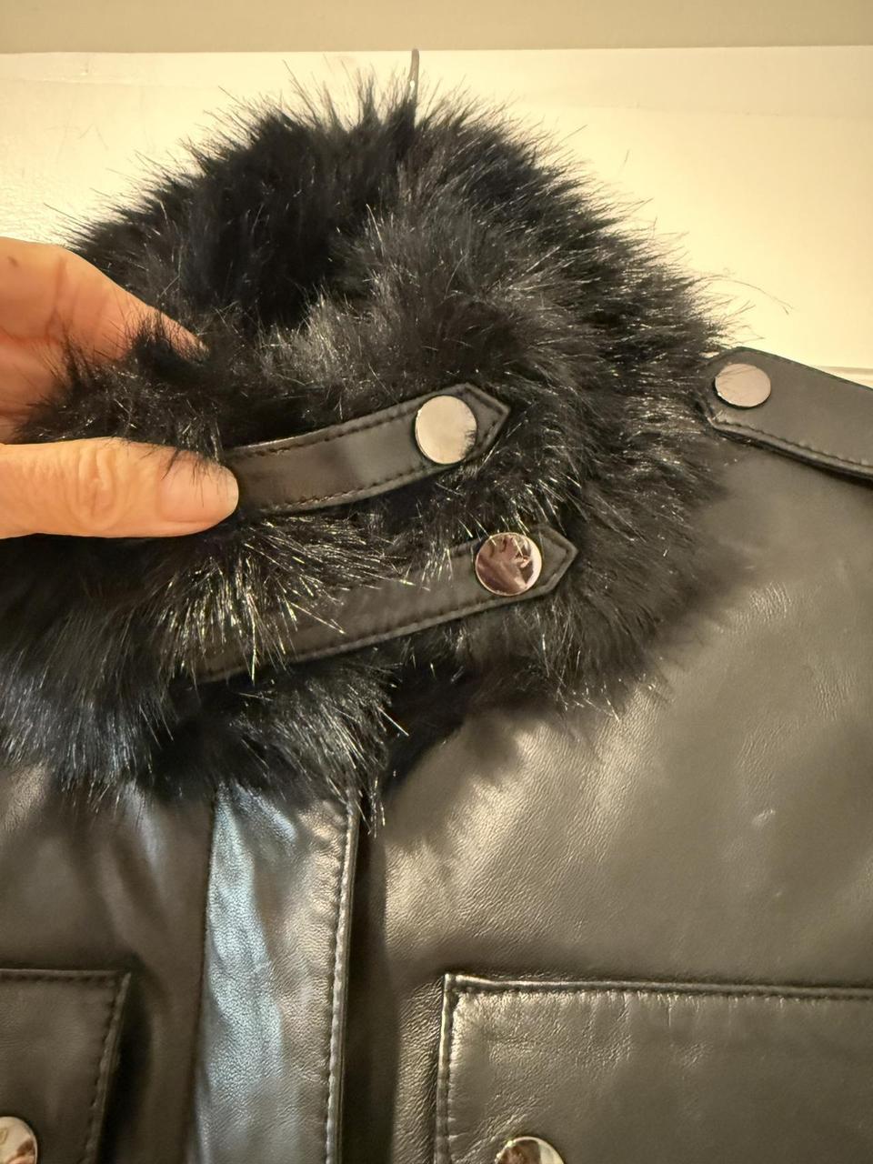 Cache Women's Jacket - Black - M – Cache leather … - image 3