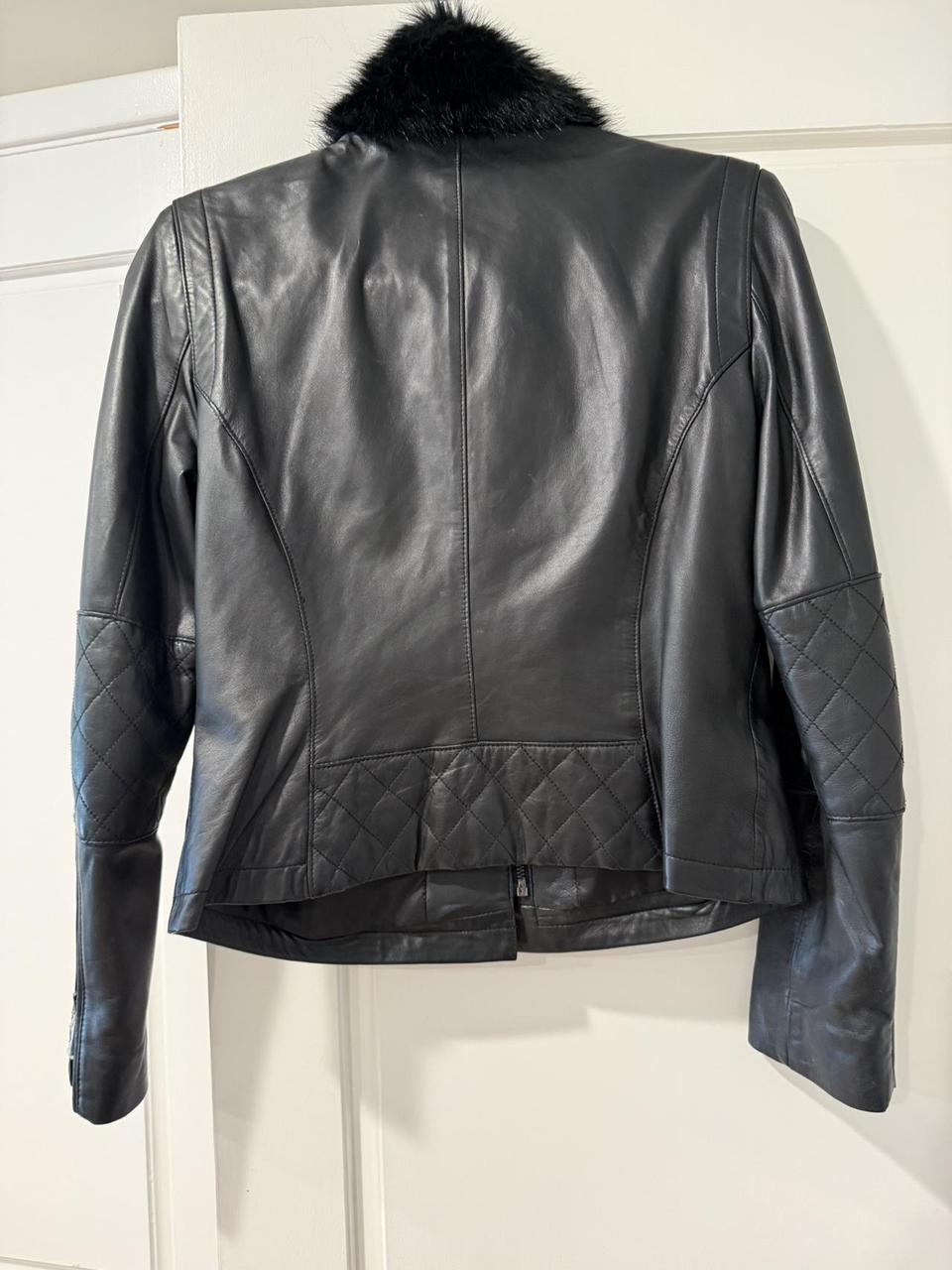 Cache Women's Jacket - Black - M – Cache leather … - image 5
