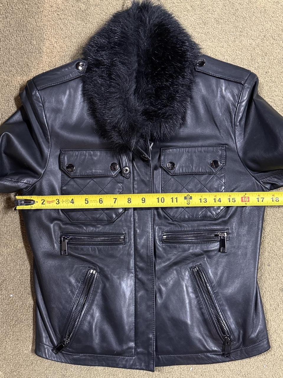 Cache Women's Jacket - Black - M – Cache leather … - image 8