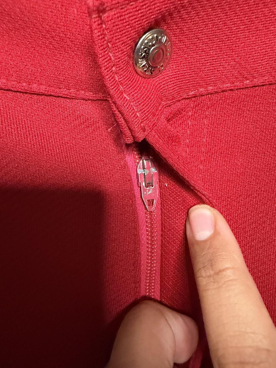 Levi's Women's Jeans - Red - 27" – 70s Levi’s Red… - image 4