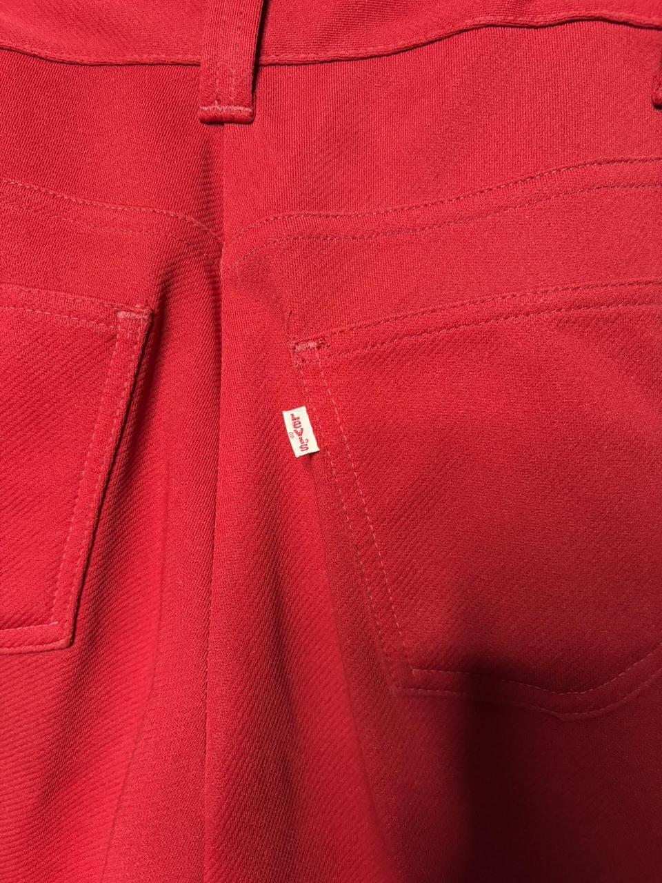 Levi's Women's Jeans - Red - 27" – 70s Levi’s Red… - image 5