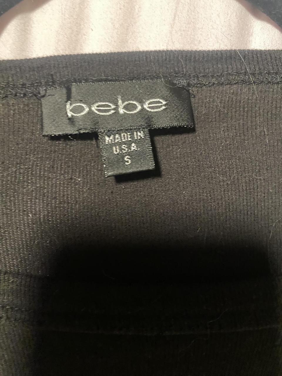Bebe y2k long sleeve Size: small In great... - Depop