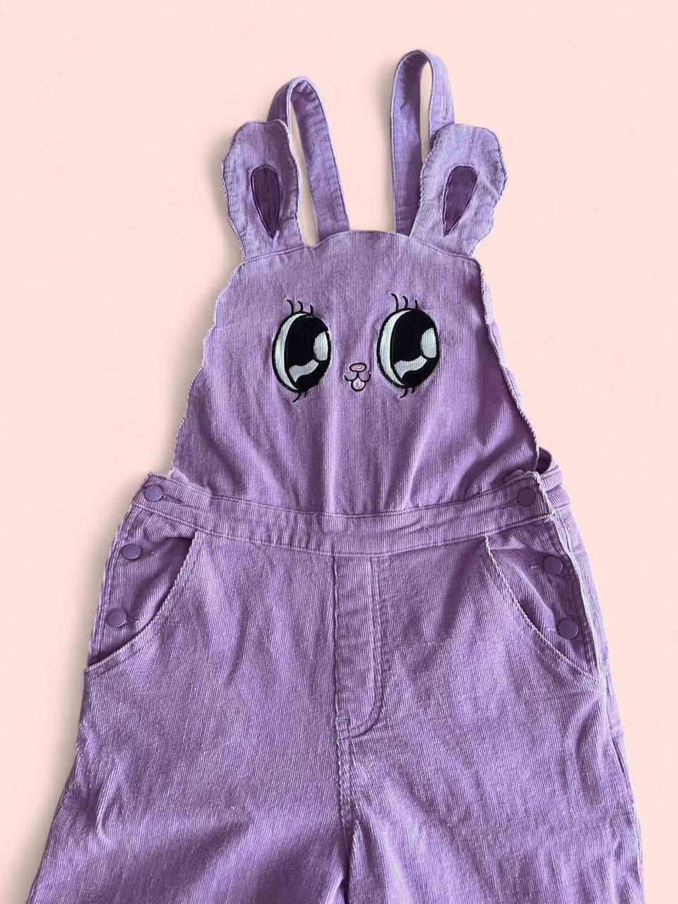 Lazy Oaf Women's Overalls - Purple - XS – Lazy oa… - image 3