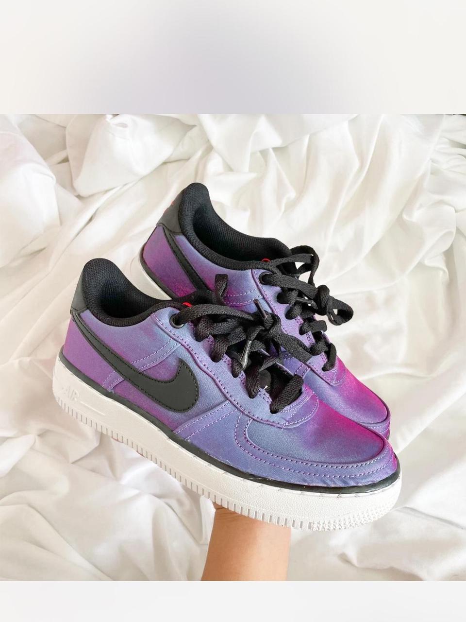 Air Force 1 LV8 Shift GS Hyper Violet Black Depop