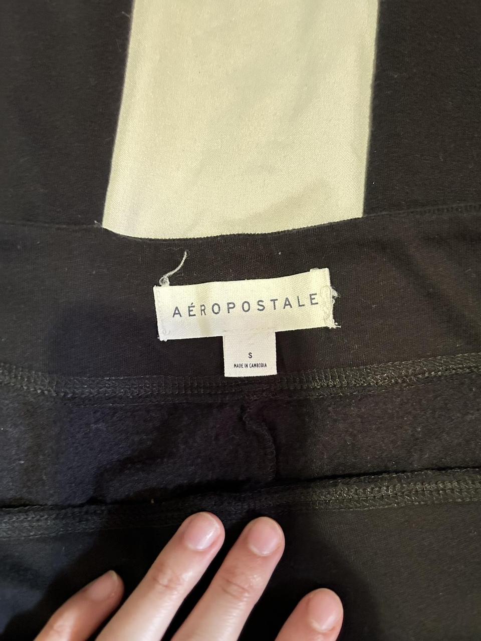 Aeropostale low rise bootcut sweatpants size S #y2k... - Depop