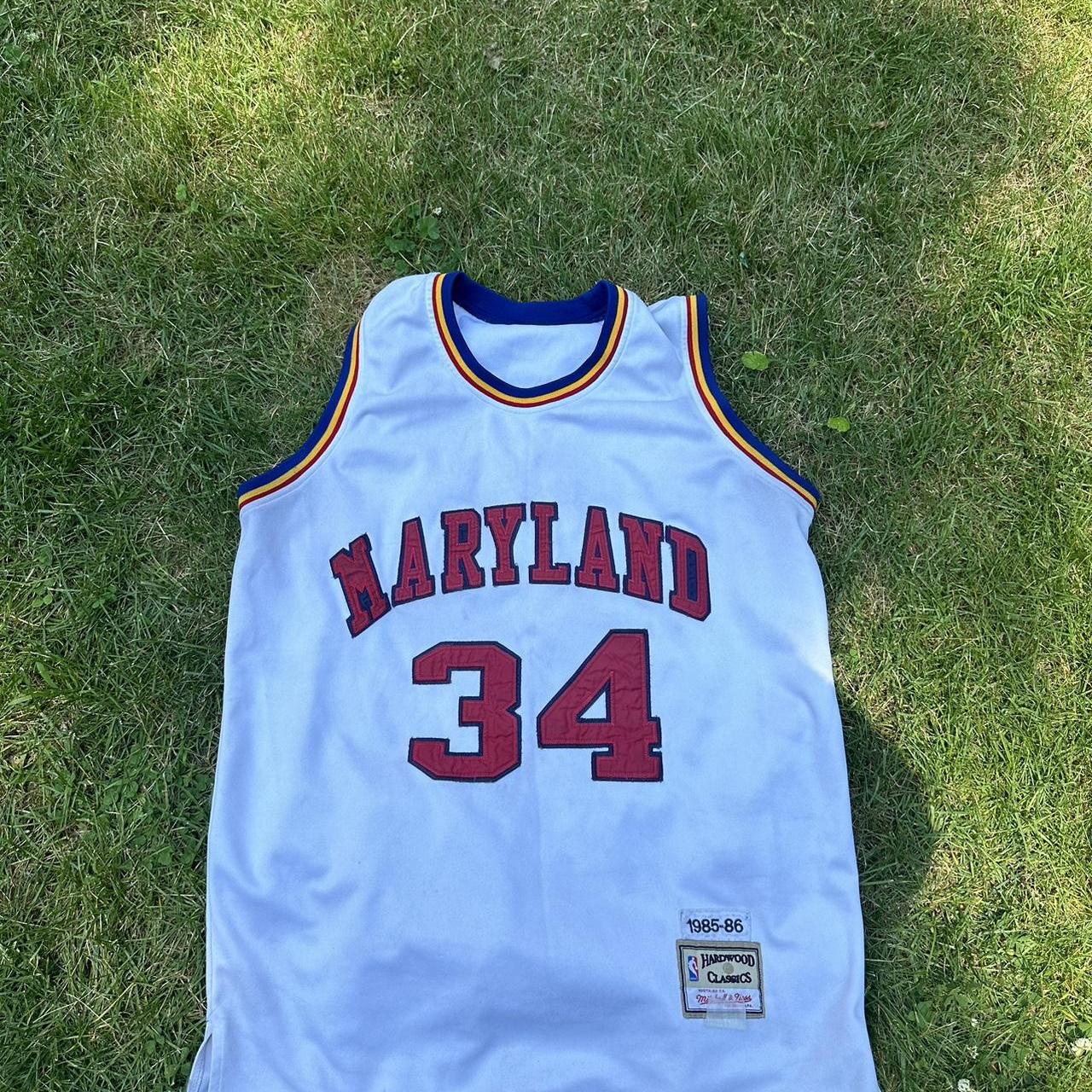 Vintage Len Bias Maryland Terrapins Mitchell