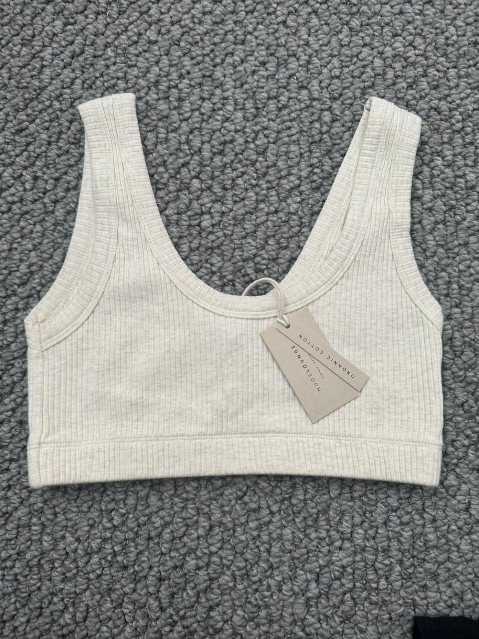 Nude Lucy lounge crop. Size small, best for size... Depop