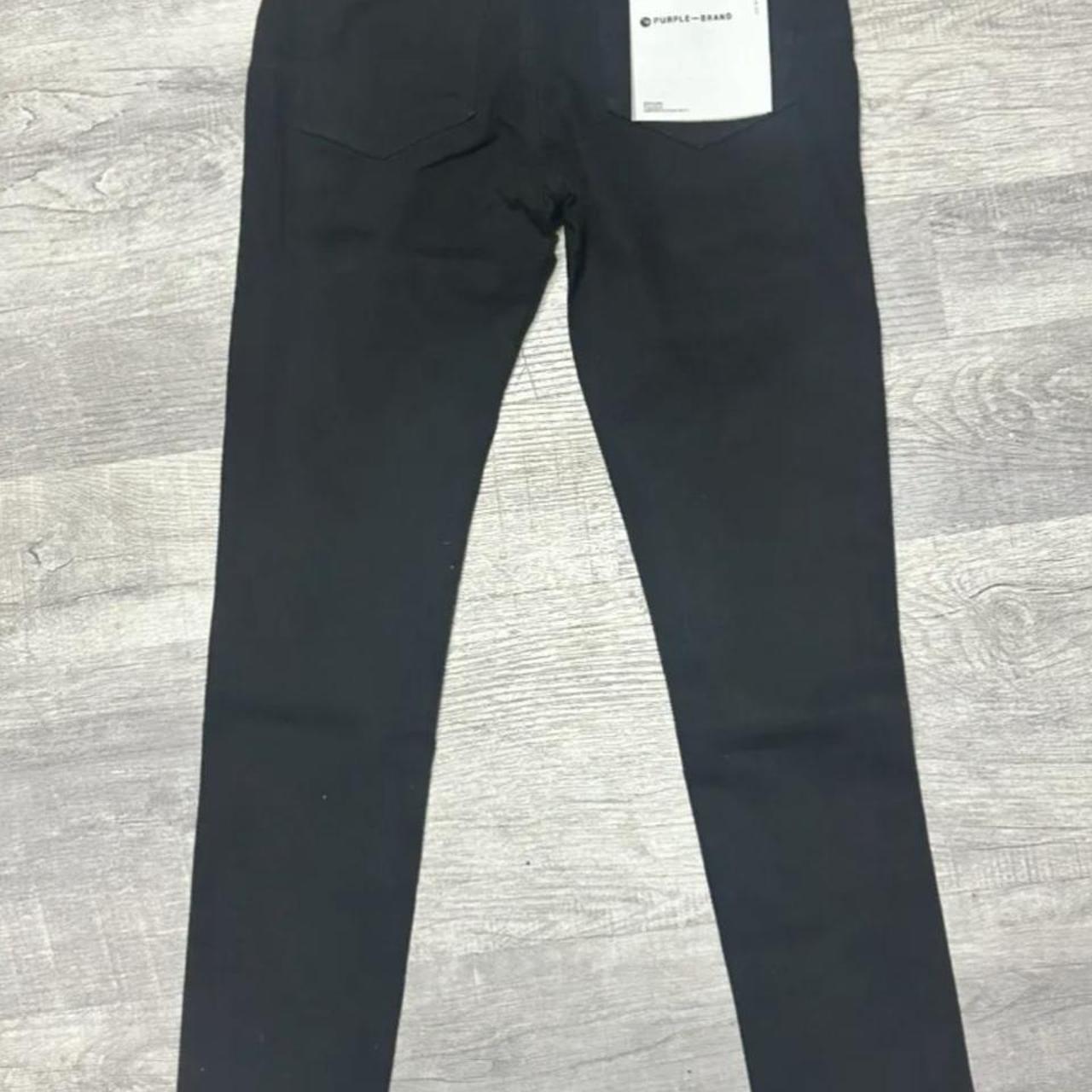 Ksubi men's black and navy jeans