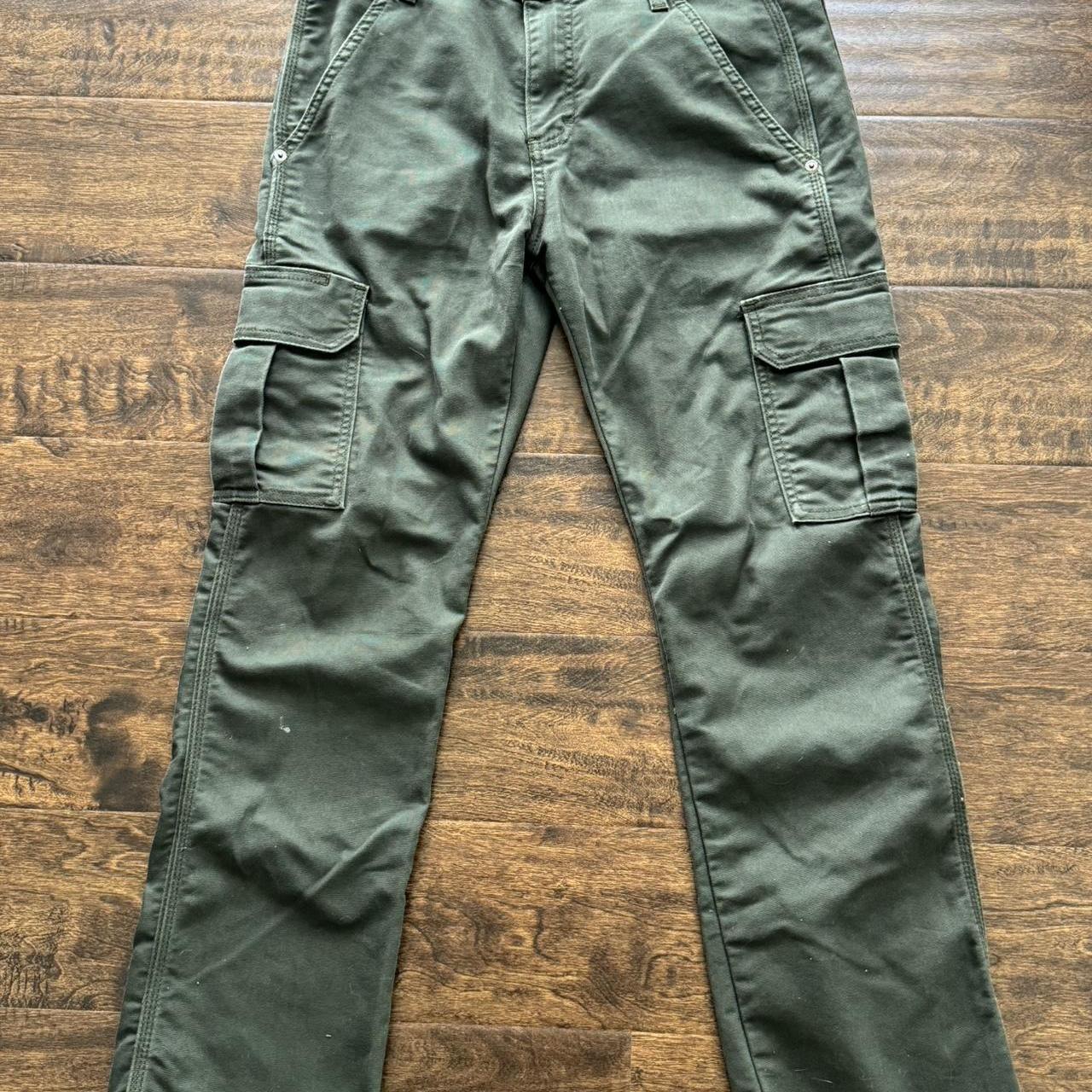 dickies cargo utility pants good condition, light... - Depop