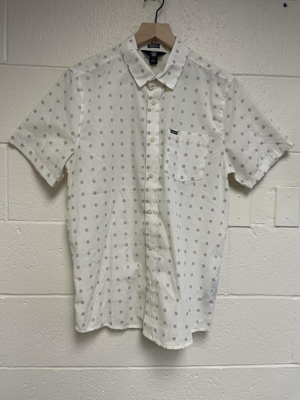 Volcom Men's Shirt - White - M – Volcom Button Up… - image 1