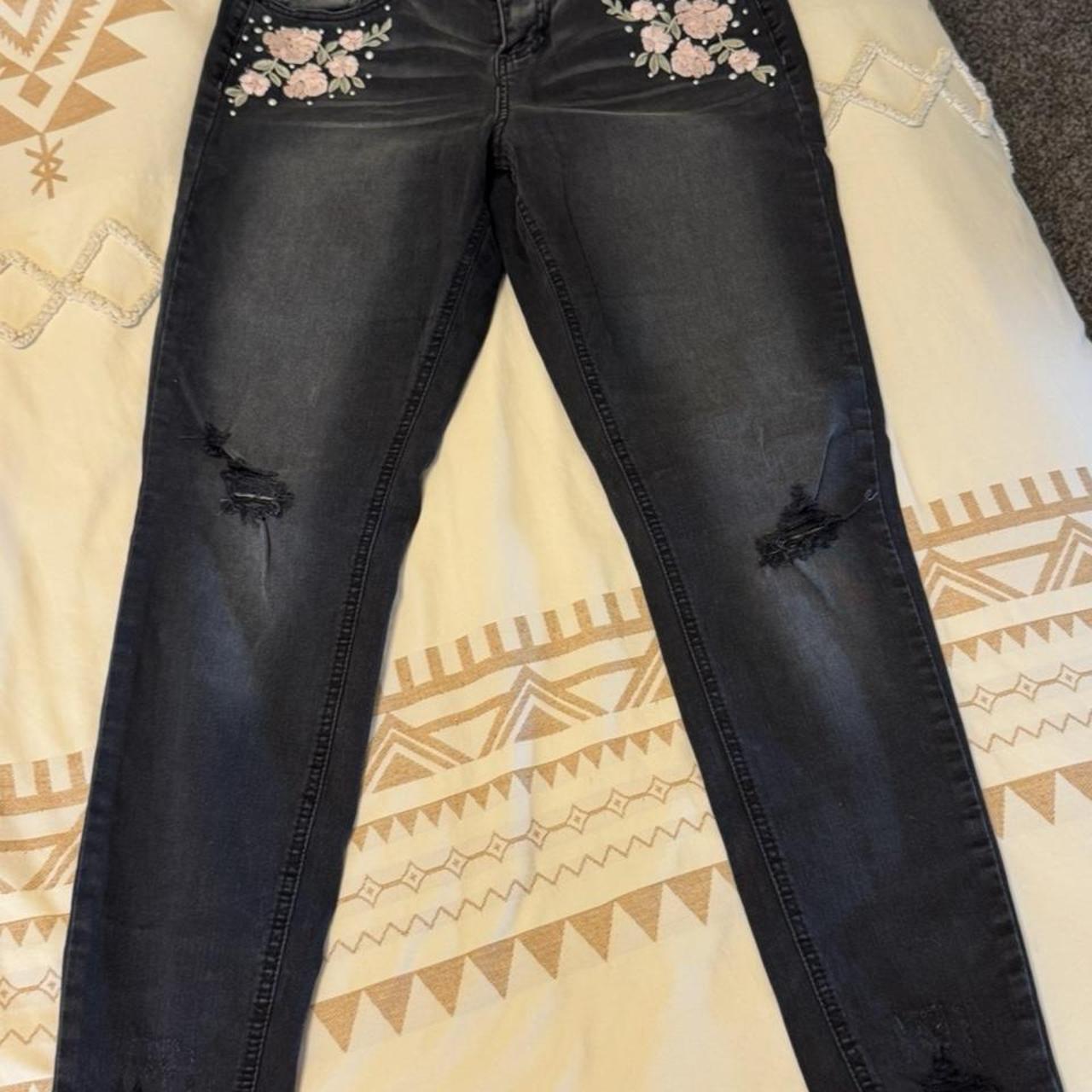 Blue vanilla women's black and navy jeans