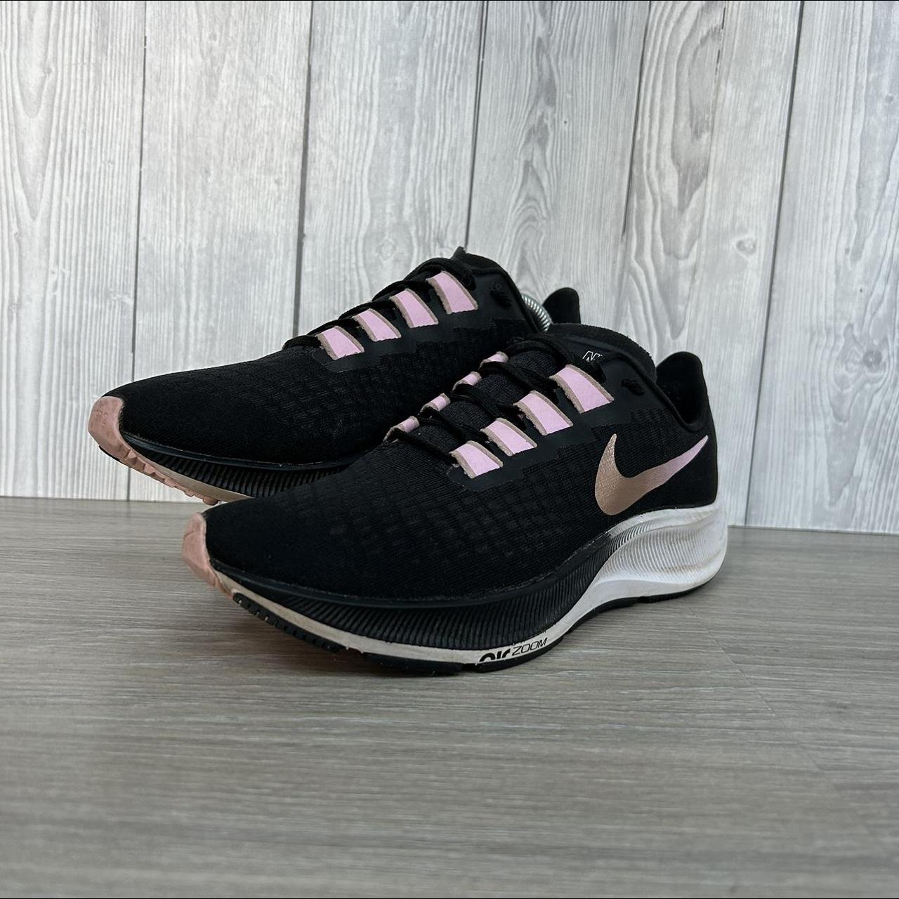 Nike air zoom pegasus 36 womens black hotsell and pink