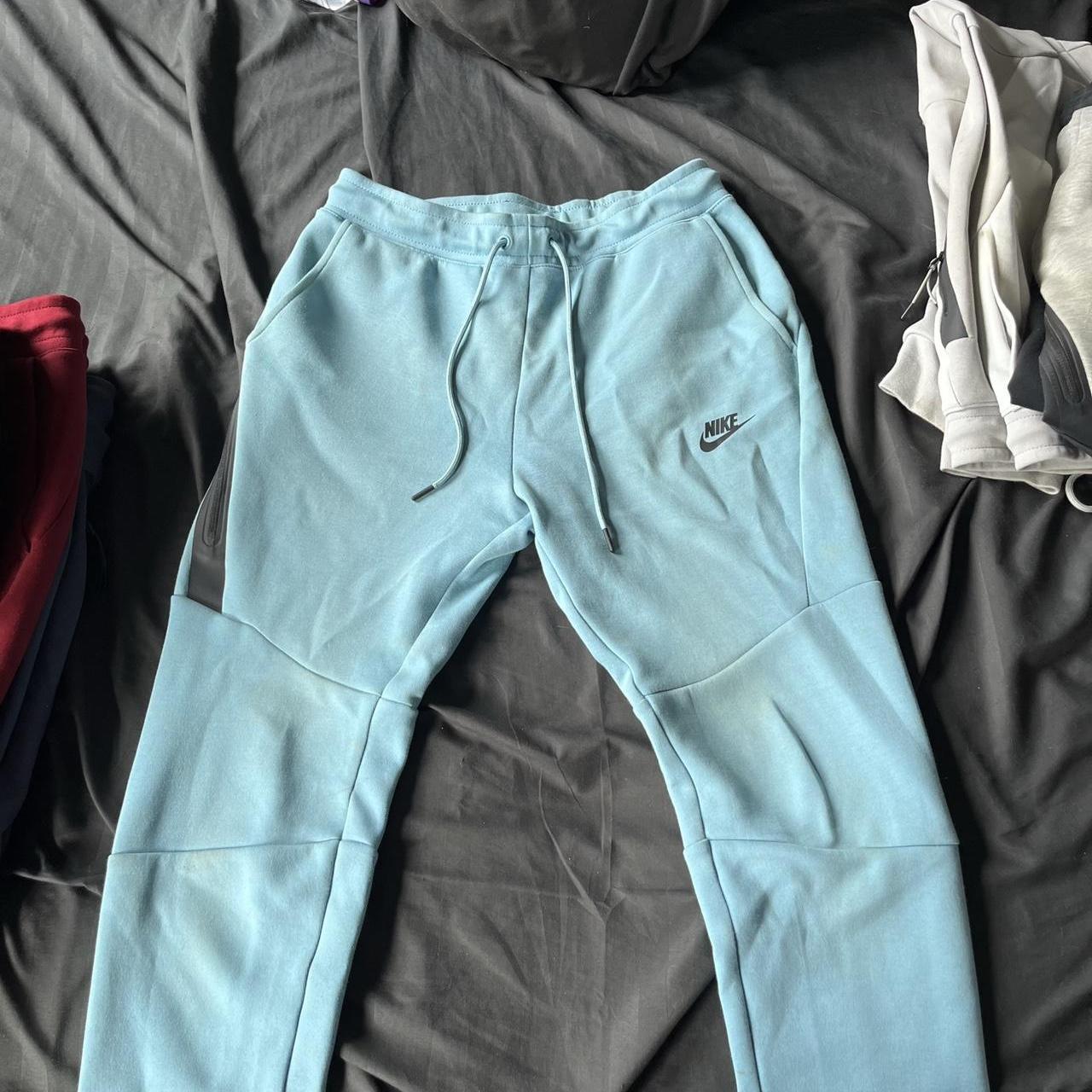 Old season tech fleece joggers Minor hole at the... - Depop