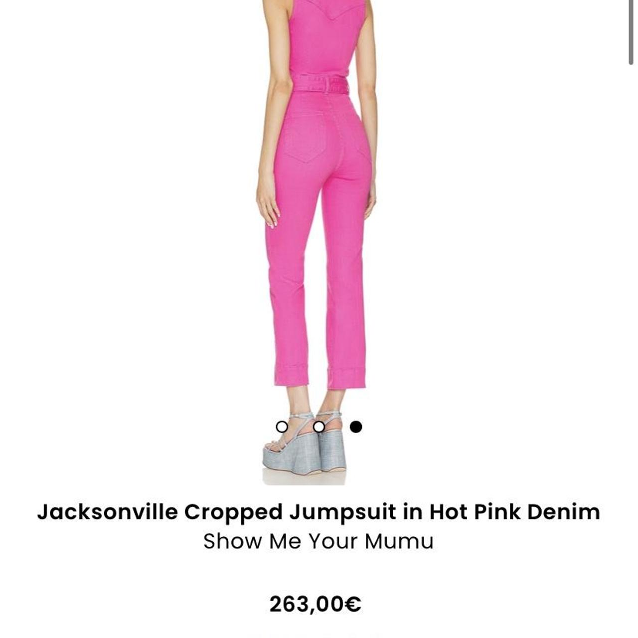 Your Mumu Denim Pink Jumpsuit Show Me Your Mumu Jacksonville
