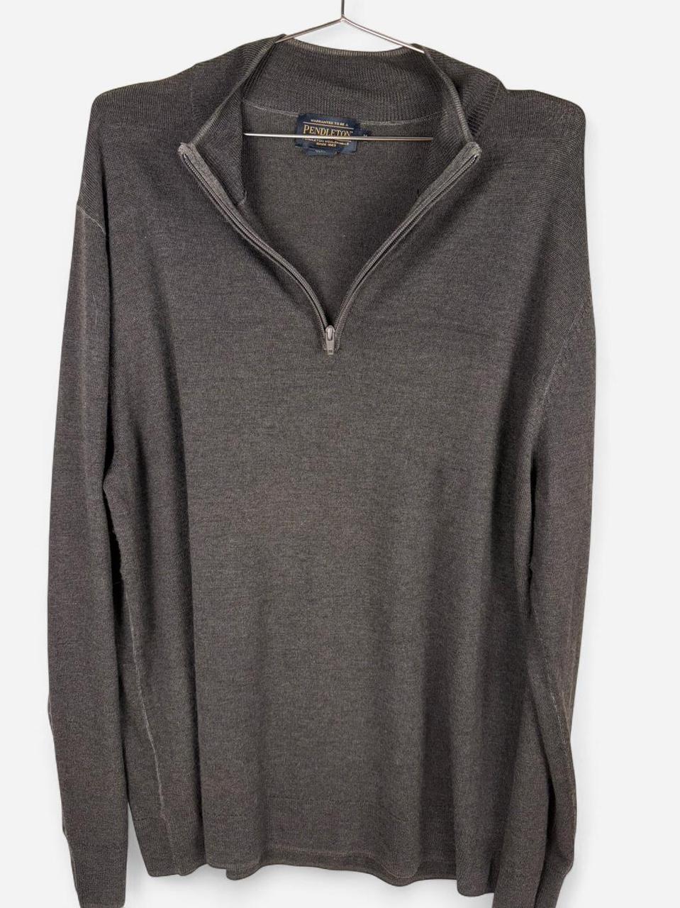 Pendleton Men's Sweater - Grey - M – Pendleton Me… - image 2