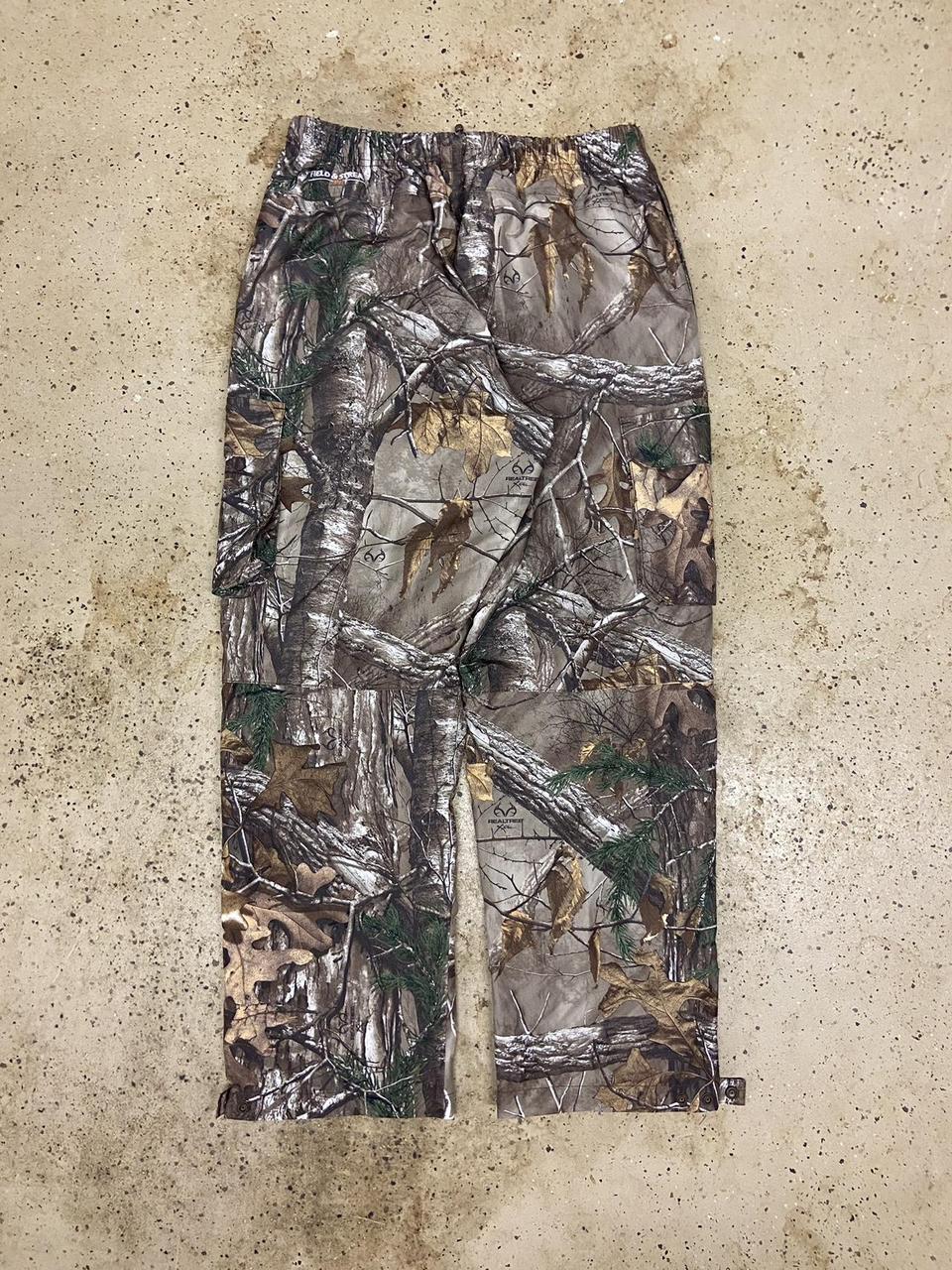 Vintage realtree baggy Camo Parachute style... - Depop