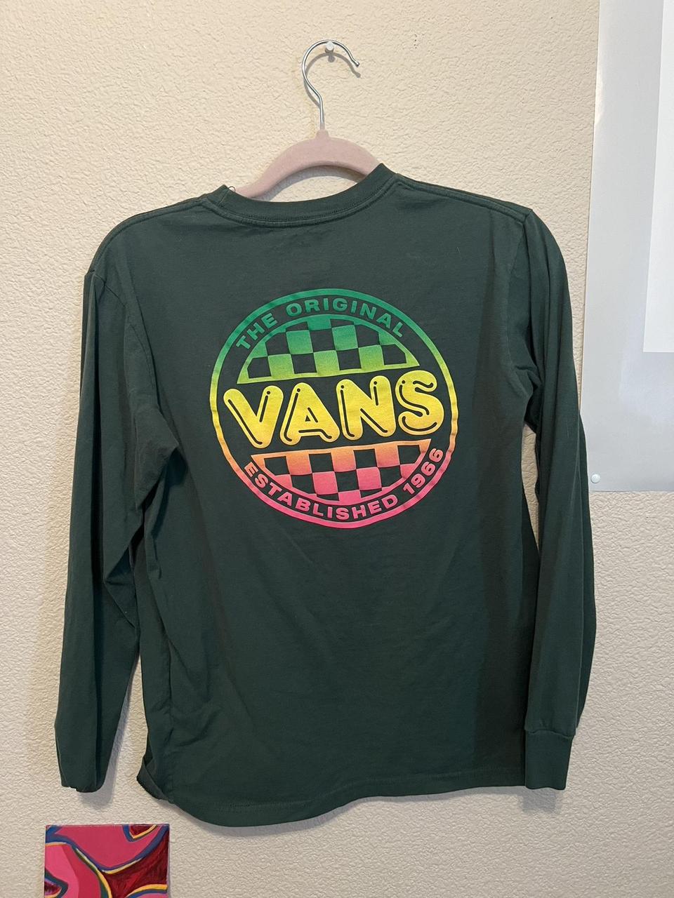 Vans Women's Green Shirt (2)
