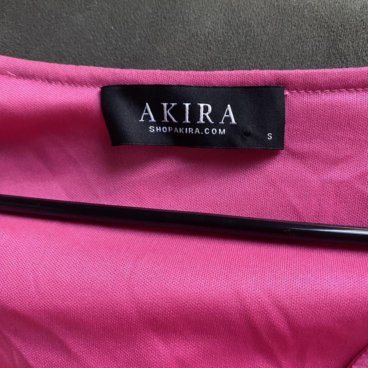 Pink Akira mini dress, cute for Depop