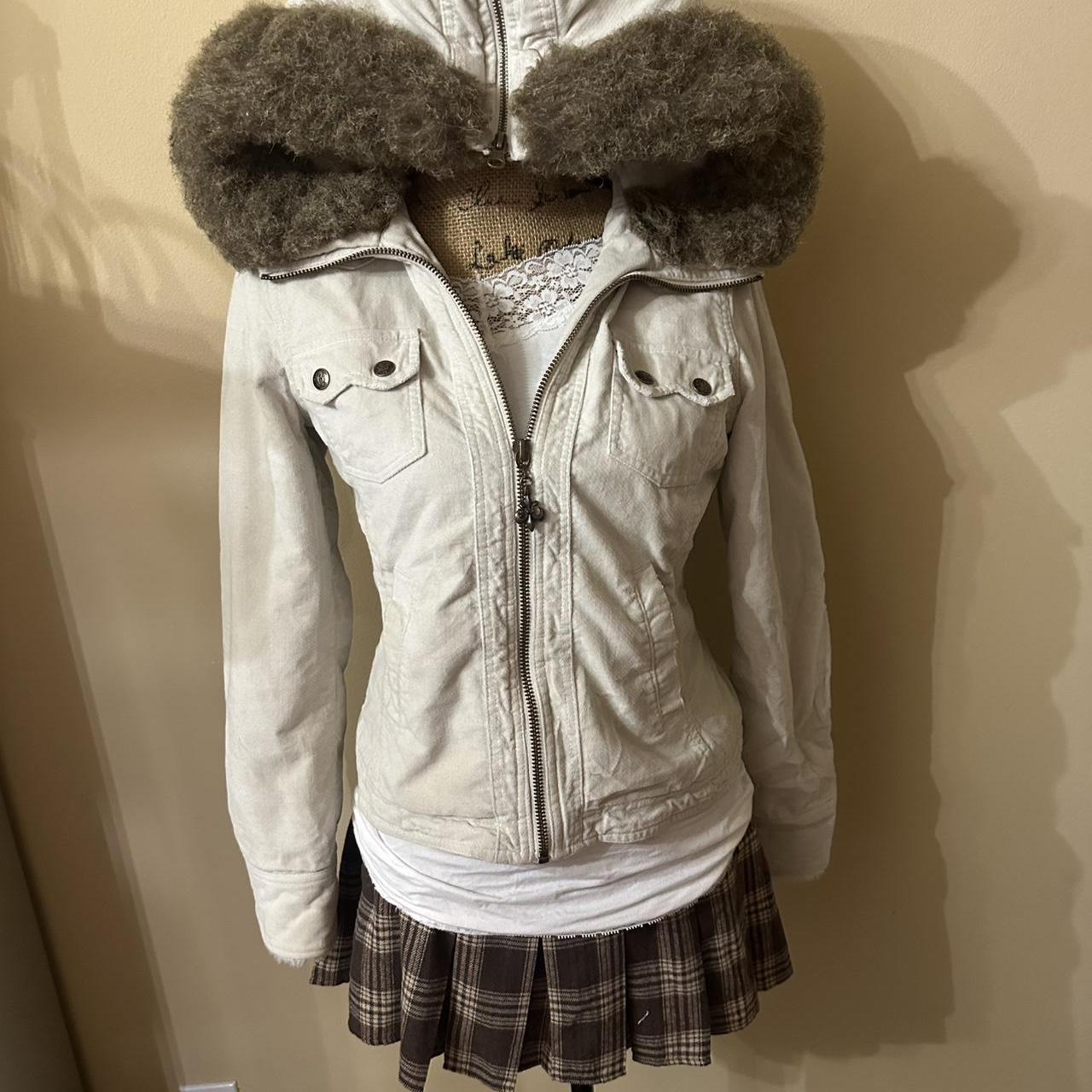 rare FUGA coated fur jacket 平成 y2k Fuga Lightly-Waxed Double Zipper Layer Fur Jacket – FOULMANNERED