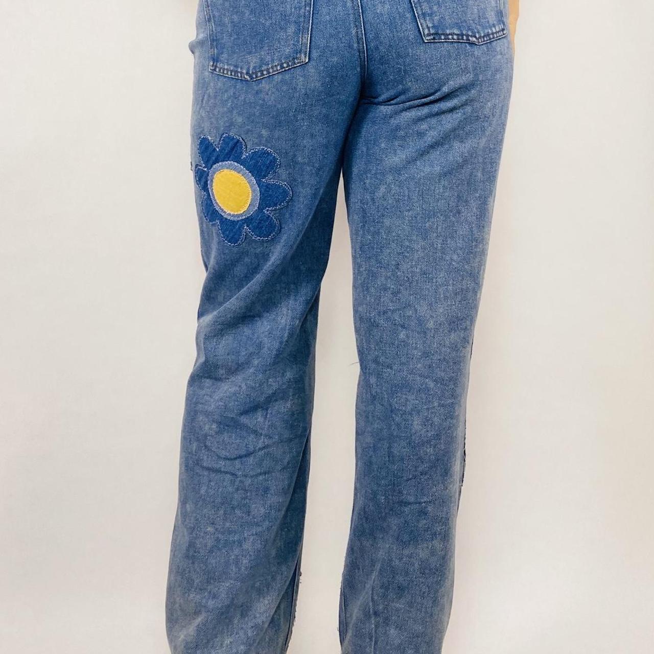 Women's Overalls - Blue/Multi - S – Patchwork den… - image 8