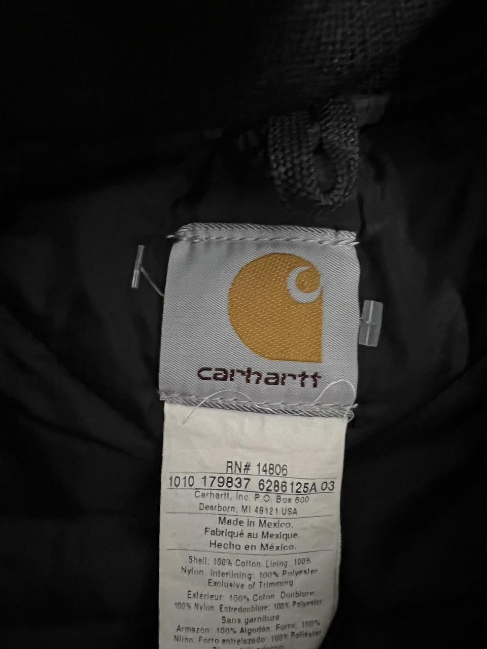 Vintage Black Carhartt AMS Vest Size 2xl Please DM... - Depop