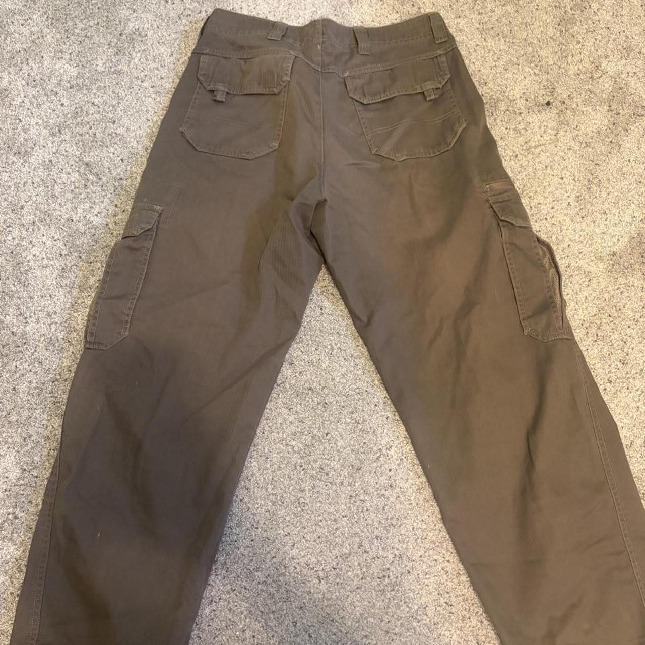 Goose & gander men's brown and khaki trousers