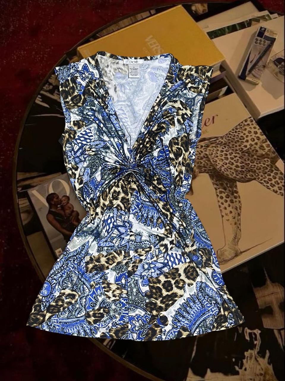 Cache Women's Blouse - Blue/Multi - XS – Cache Y2… - image 1